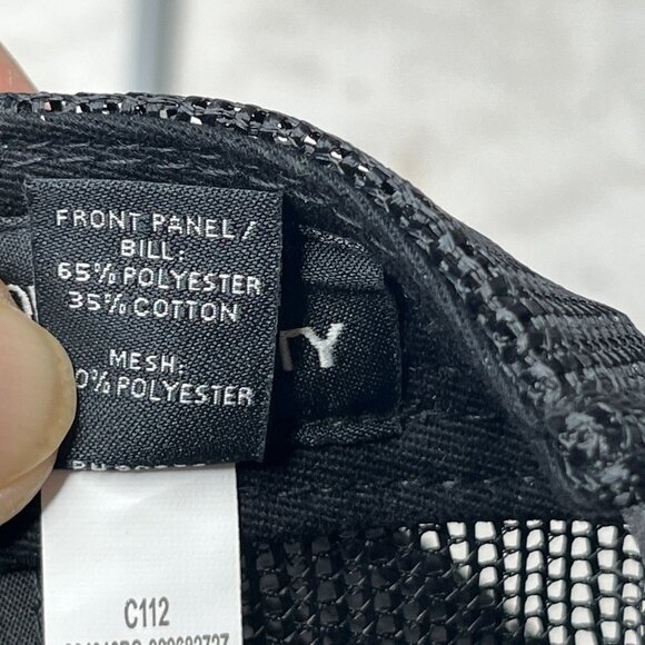 Plain Hat Cap Adults Snap Back Grey Trucker Mesh Embroidered P Baseball … - Picture 7 of 8